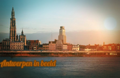 Antwerpen in skyline beeld